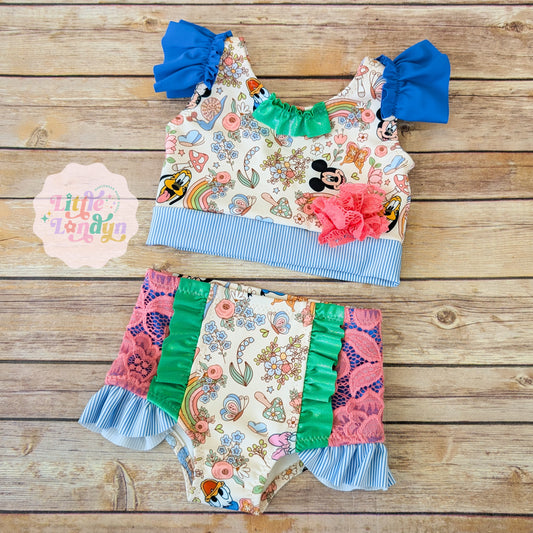 Floral Mickey & Friends #5