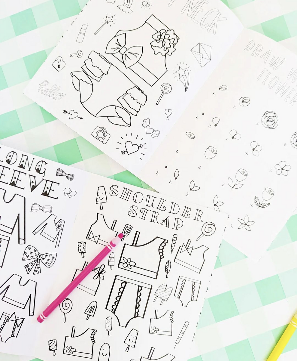 Little Londyn Coloring Book Bundle LittleLondynDancewear